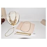 VCLM CIRCLE NECKLACE PARKLANE GOLDETTE LINK AND