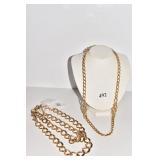 LIZ CLAIBORNE XL BELT NAPIER NECKLACE