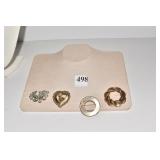 4 PINS INCLUDING MARVELLA, BEAU JEWELS BEATRIX
