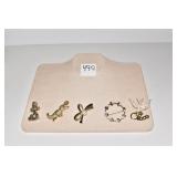 CRAFT ALLIGATOR WITH TENNIS RACQUET DARCY PIN