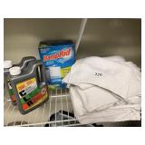 CLR 2 BOTTLES, DAMP RID, ETC.