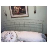 IRON KING BED 47" H