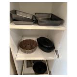BAKING PANS BUNDT PAN ETC.
