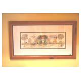 PRINT DOUBLE MAT LR SIGNATURE 28" X 16" DEBBIE