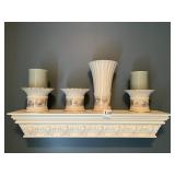LENOX CANDLE STANDS 4 - SHELF NOT INCLUDED