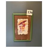 WINNIE POOH FRAMED PRINT