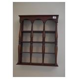 CHERRY WALL SHELF 23" X 18" X 5" D
