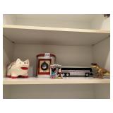 GRAYHOUND BUS, BANK, ETC.