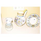 PITCHER, PICTURE FRAME ITALY