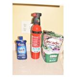 CASCADE, FIRE EXT., FINISH RINSE AID