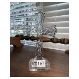 WATERFORD CROSS 8" H X 4.5"