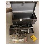 TOOL BOX W/ SOCKETS, ETC.