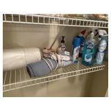 CLEANING PRODUCTS, HEATING PAD, ETC.