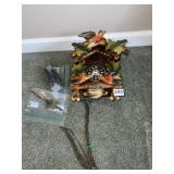 BLACK FOREST COO COO CLOCK W/ WEIGHTS