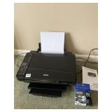 EPSON PRINTER W/ BOOK AND INK NX420