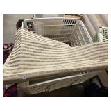 BOLT OF UPHL. FABRIC