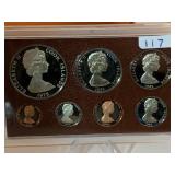 SILVER 1975 COOK ISLAND PROOF