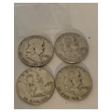 4 FRANKLIN HALVES