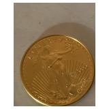 YEAR 2000 - 1/2 OUNCE $25.00 ST. GAUDENS GOLD