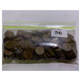 250 WHEAT PENNIES