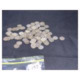 100 PRE 64 ROOSEVLET DIMES