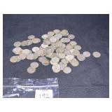 100 PRE 64 ROOSEVLET DIMES