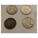 4 FRANKLIN HALVES