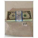 100 2009 FEDERAL WRAP SERIES NEW $1.00 NOTES