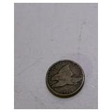 1858 FLYING EAGLE SM. LETTERS