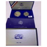 1986 PROOF LEBERTY SILVER SET