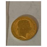 20 FRANCS GOLD HUNGARY FORINT 1/10