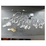 HANGING CRYSTAL CHANDELIER PENDANTS, DECANTER