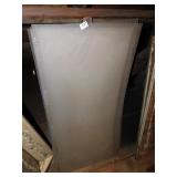 4 PLASTIC REFLECTORS/COVERS FOR FLORESCENT