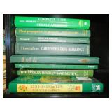 VARIETY OF GARDENING BOOKS INCLUDING DESK