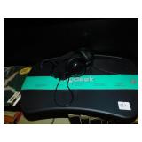 ROAD ATLAS, MY DESK, HEADSET,