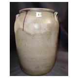 GRAY CROCK ELEPHANT EAR HANDLES - 14" H X 9.5"