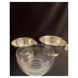 WEBSTER WILCOX PEDESTAL BOWL 6" H X 12" W AND 2