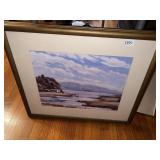 SANTA BONITA MARSH PRINT 22" H X 26"