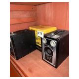 TWO BROWNIE TARGET6-16 CAMERA