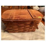 PICNIC BASKET WOV-N-WOOD BY JERY WIL INCL.