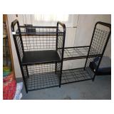 STORAGE RACK, 43" H X 51" W X 15.5" D, METAL