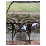 CAST IRON TABLE WHITE COMPANY BASE 29" H