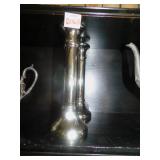 MERCURY GLASS CANDLE STICKS, 9"