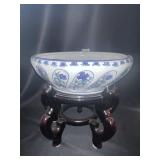 CHINA AAA IMPORT 12" H X 4" W BOWL ON STAND FOR