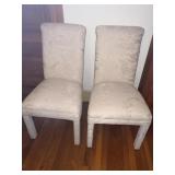 PARSON CREAM COLOR CHAIRS 37