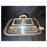 ENGLISH HALLMARK HALLOWARE DIVIDED SERVING DISH