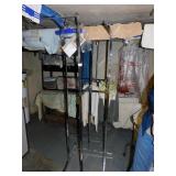 CHROME CLOTHING RACK