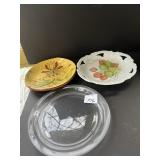 7" HAND PAINTED PLATE LIMOGES, RS GERMAN 8 INCH