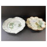 HAND PAINTED DEPOSE LIMOGES 7 INCH PLATE,