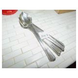 ONIEDA SILVER PLATE ICED TEA SPOONS